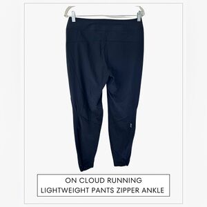 On Cloud Running Lightweight Pants Zipper Ankle